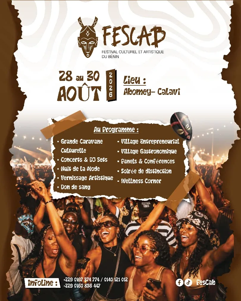 ‎Festival Culturel et Artistique du Bénin (FESCAB) jour3