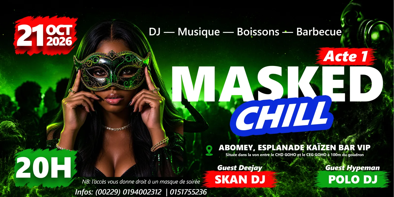 Masked Chill Acte1